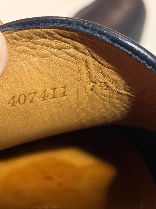 Gucci Men’s Leather Drivers Size US 7.5